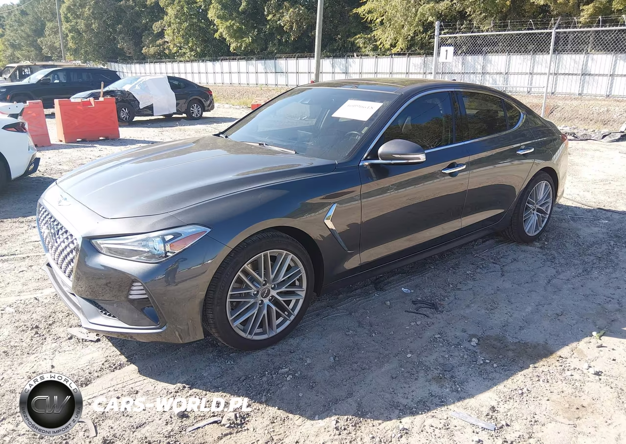 2021 Genesis G70 2.0T Rwd VIN:KMTG34LA3MU077186 - 2