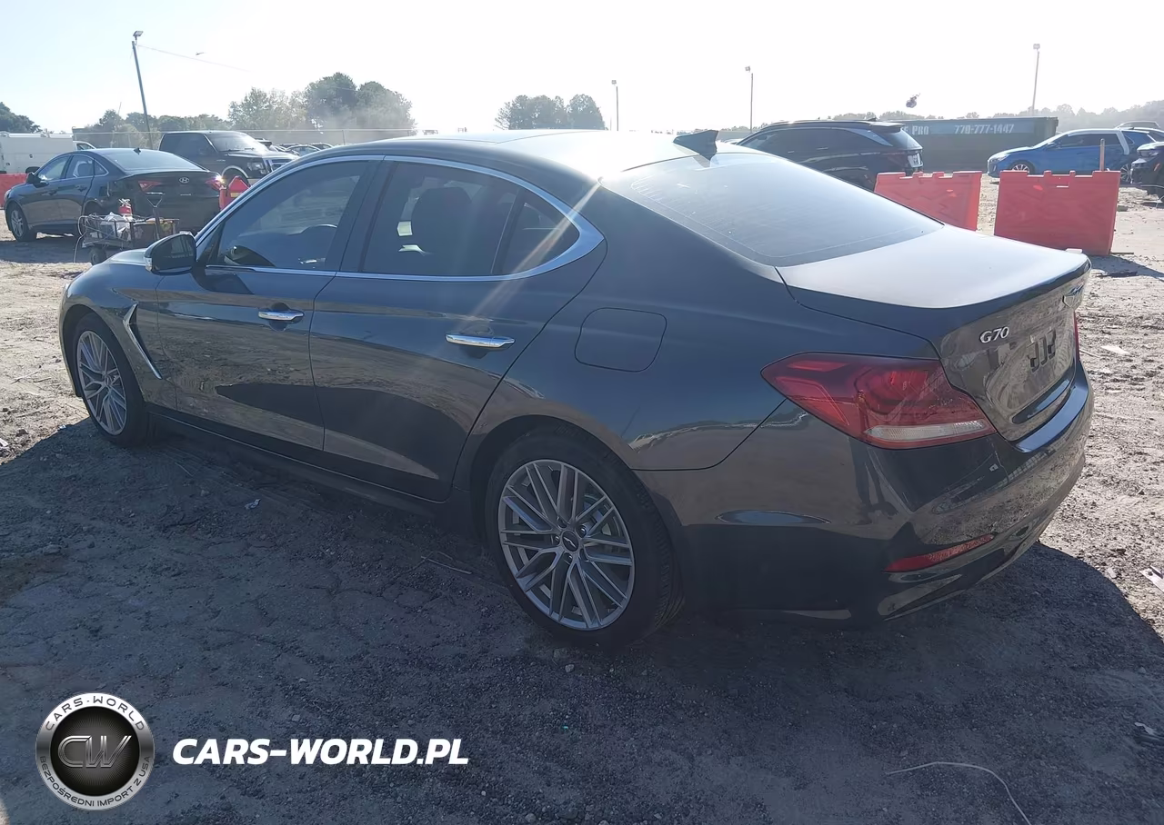 2021 Genesis G70 2.0T Rwd VIN:KMTG34LA3MU077186 - 3