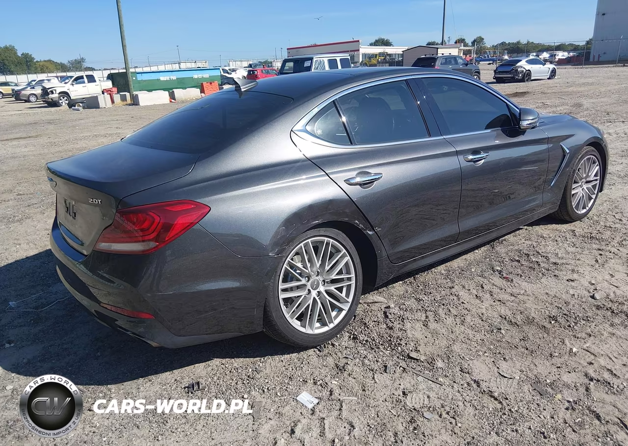 2021 Genesis G70 2.0T Rwd VIN:KMTG34LA3MU077186 - 4