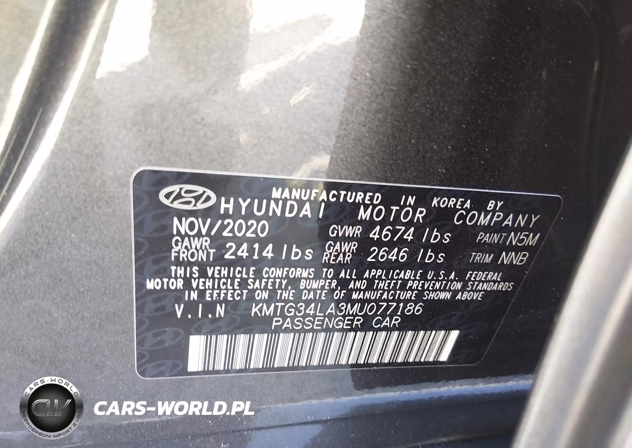 2021 Genesis G70 2.0T Rwd VIN:KMTG34LA3MU077186 - 9