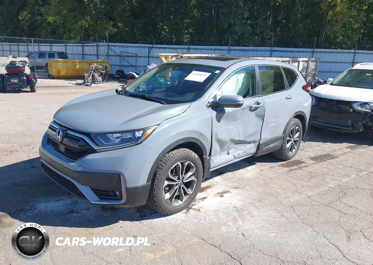 2021 Honda Cr-V Awd Ex VIN:5J6RW2H52ML013896 - 2