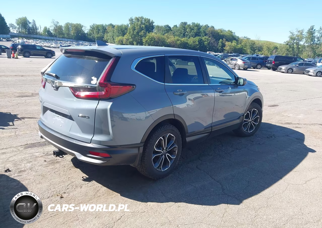 2021 Honda Cr-V Awd Ex VIN:5J6RW2H52ML013896 - 4