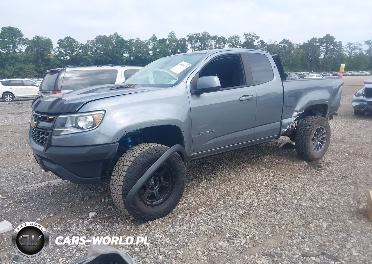 2018 Chevrolet Colorado Zr2 VIN:1GCRTEEN9J1294669 - 2