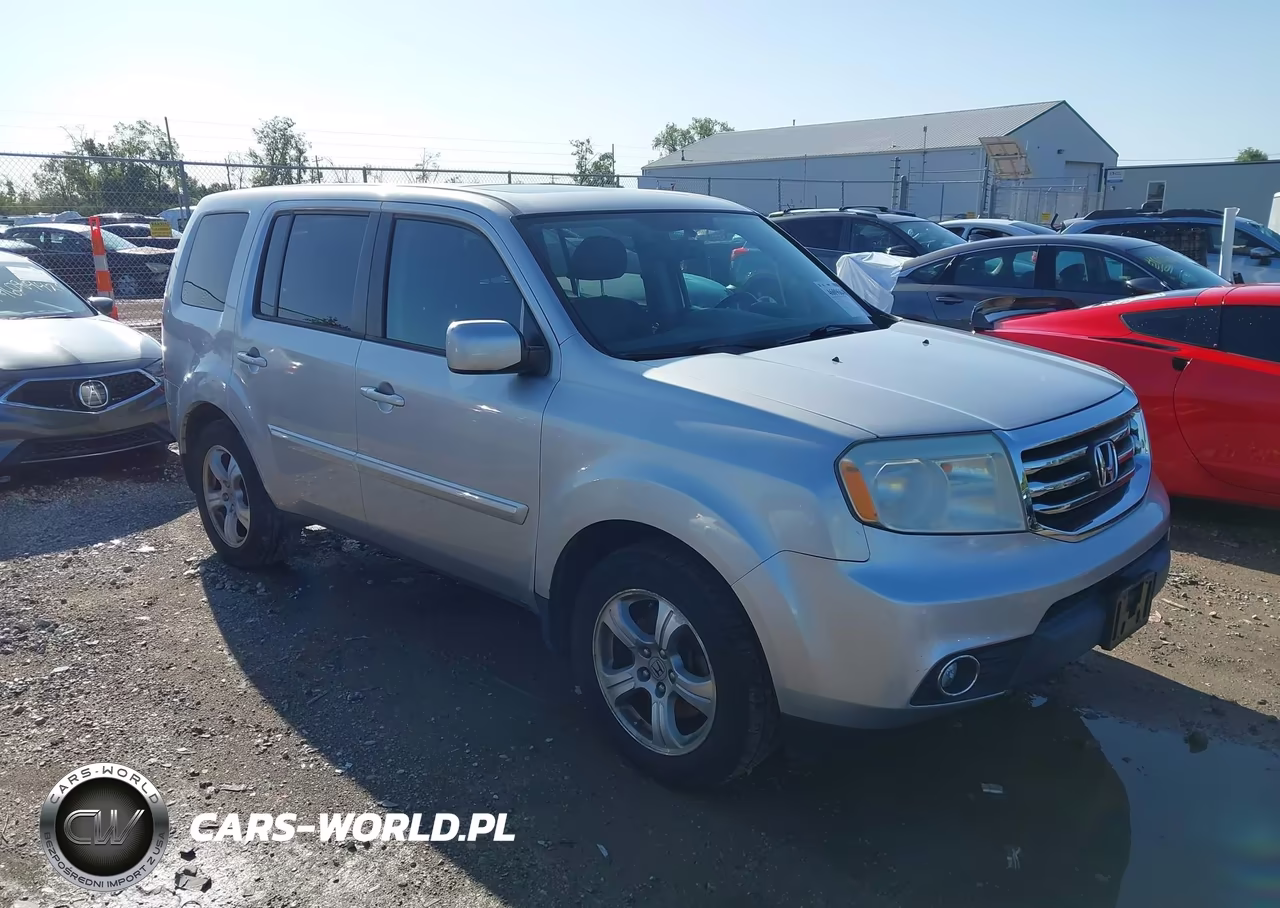 2014 Honda Pilot Ex-L VIN:5FNYF4H59EB031331 - 1