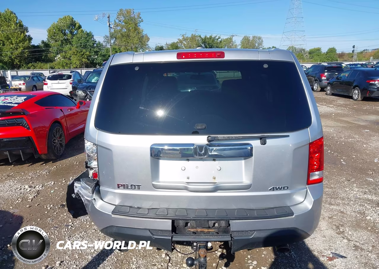 2014 Honda Pilot Ex-L VIN:5FNYF4H59EB031331 - 16