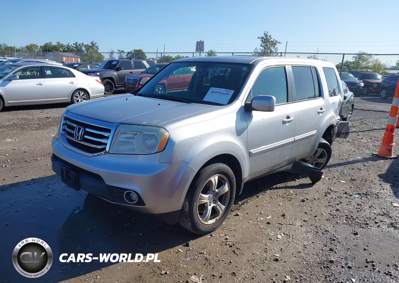 2014 Honda Pilot Ex-L VIN:5FNYF4H59EB031331 - 2