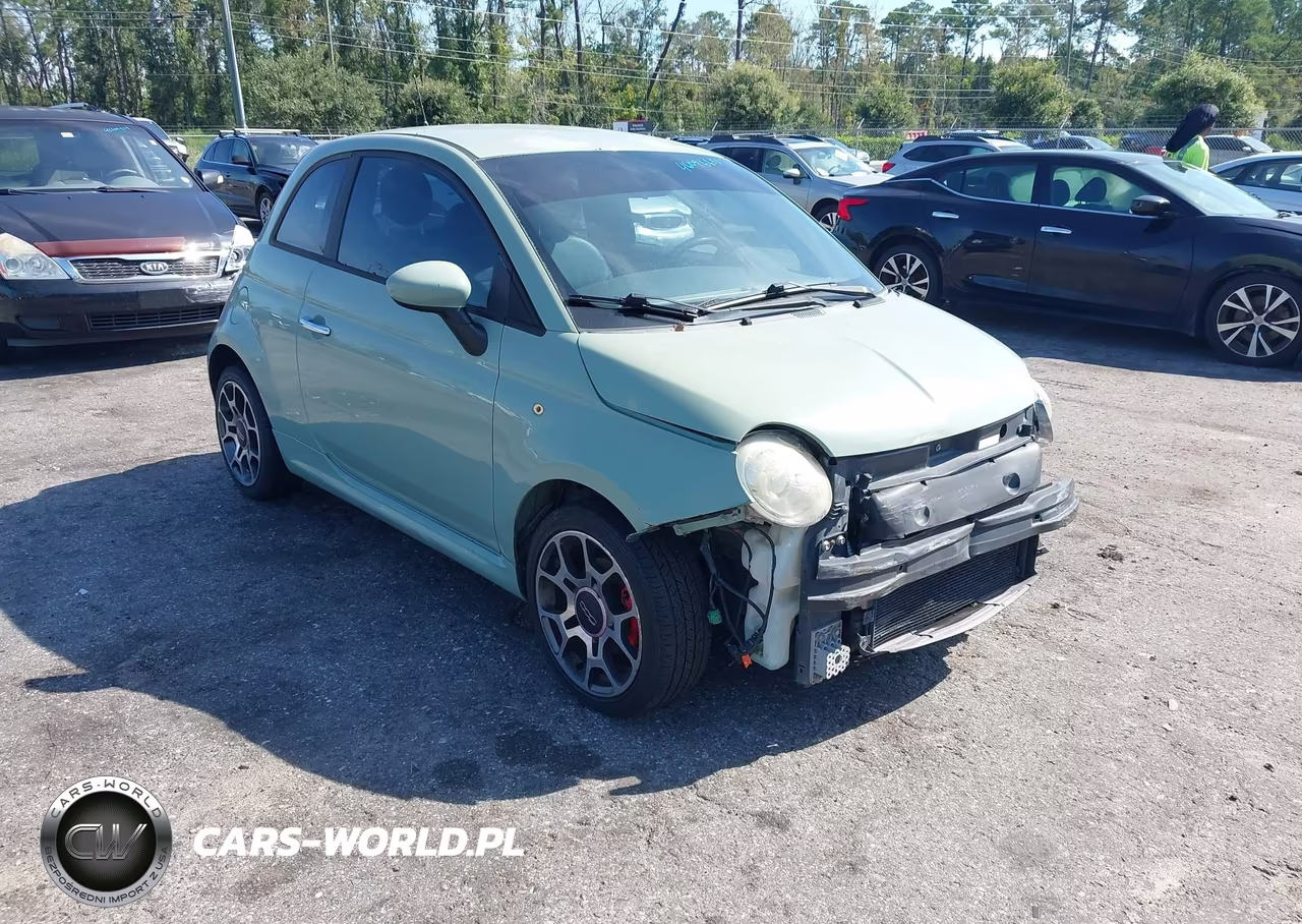 2012 Fiat 500 Sport VIN:3C3CFFBR2CT110148 - 1