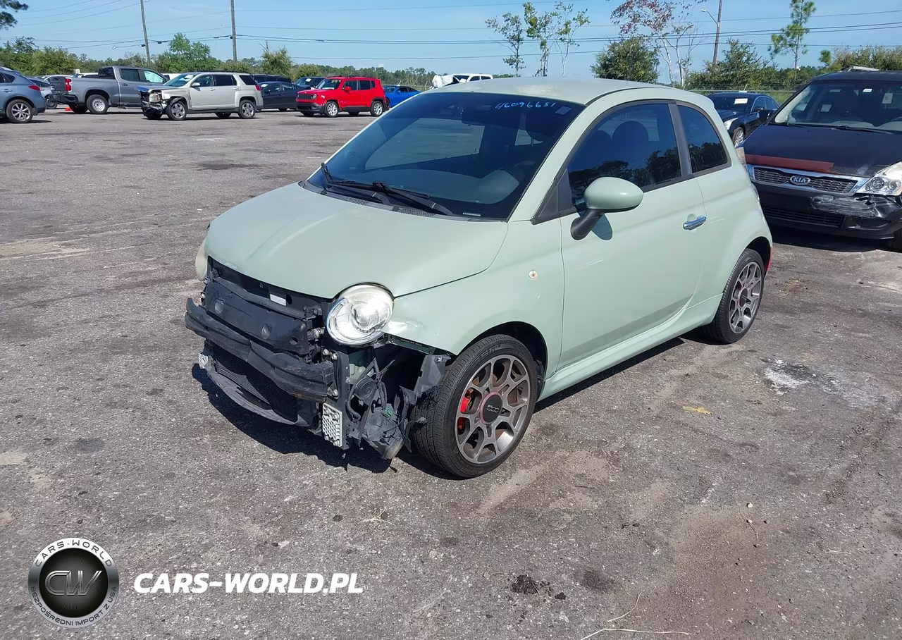 2012 Fiat 500 Sport VIN:3C3CFFBR2CT110148 - 2