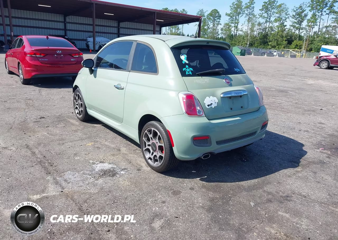2012 Fiat 500 Sport VIN:3C3CFFBR2CT110148 - 3