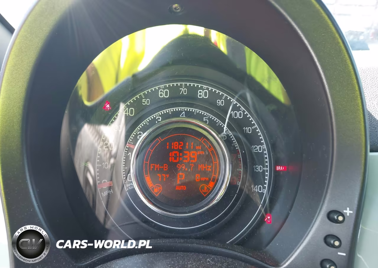 2012 Fiat 500 Sport VIN:3C3CFFBR2CT110148 - 7