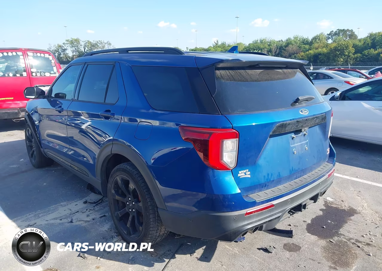 2020 Ford Explorer St VIN:1FM5K8GC0LGA52816 - 3
