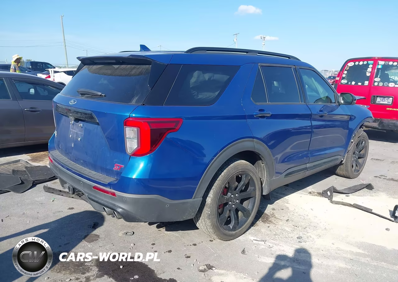 2020 Ford Explorer St VIN:1FM5K8GC0LGA52816 - 4