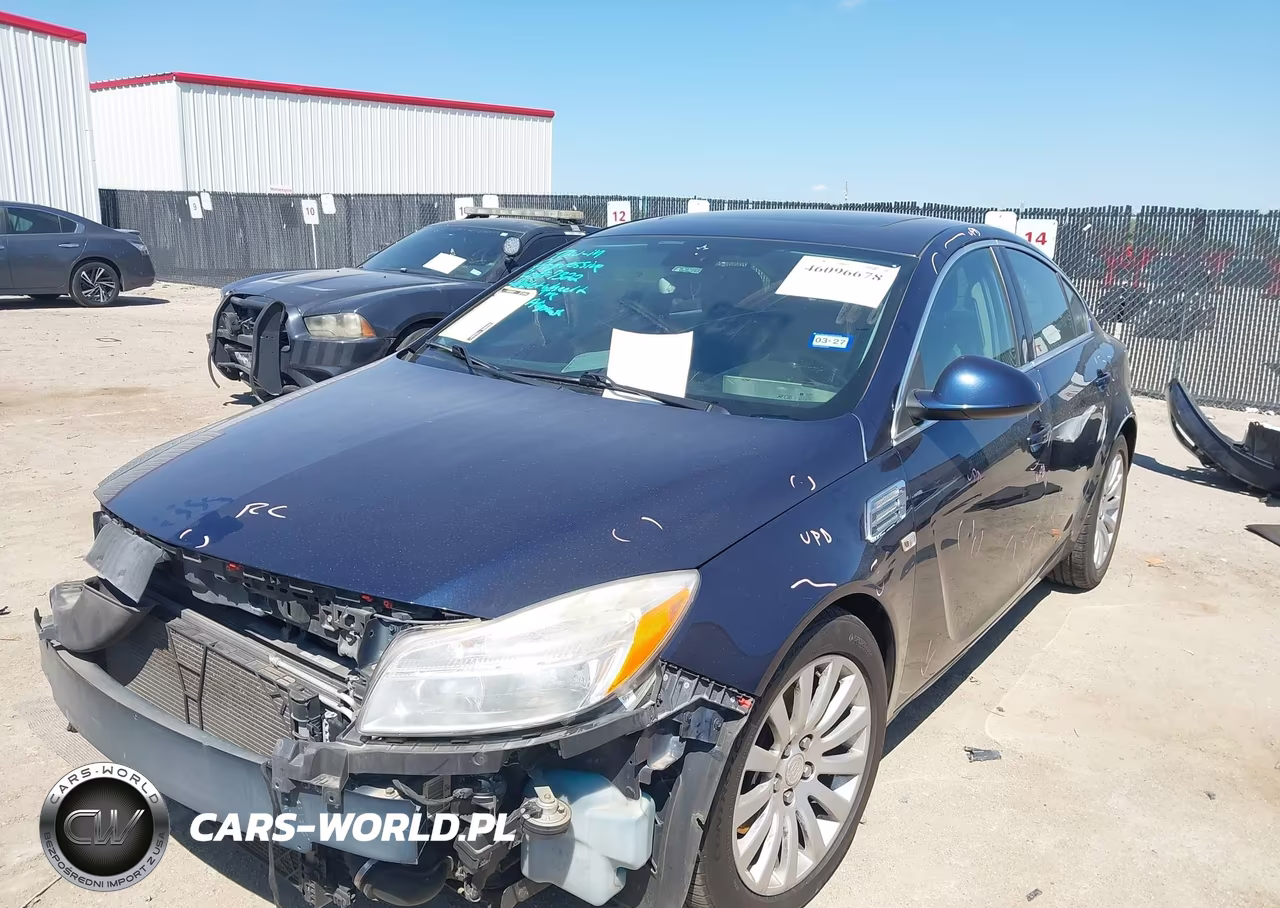 2011 Buick Regal Cxl Turbo Oshawa VIN:2G4GW5EV3B9200034 - 2