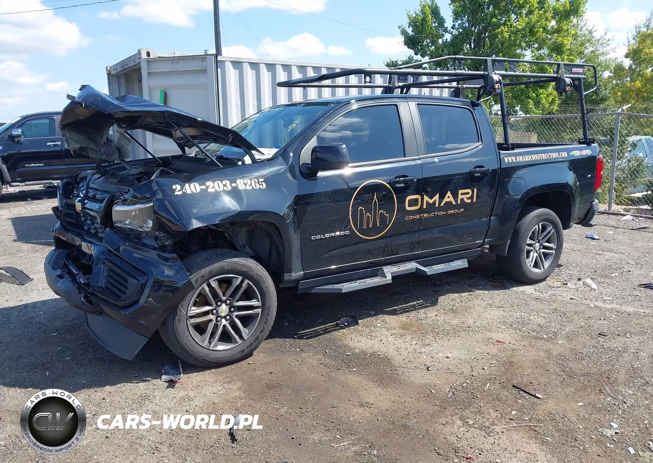 2022 Chevrolet Colorado 4Wd Short Box Wt VIN:1GCGTBEN8N1150963 - 2