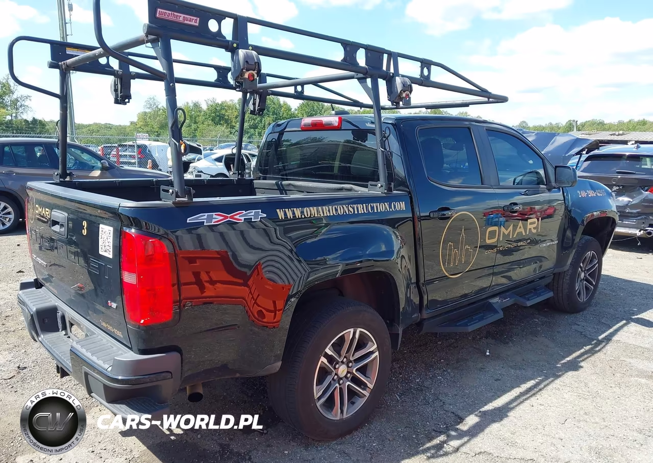 2022 Chevrolet Colorado 4Wd Short Box Wt VIN:1GCGTBEN8N1150963 - 4