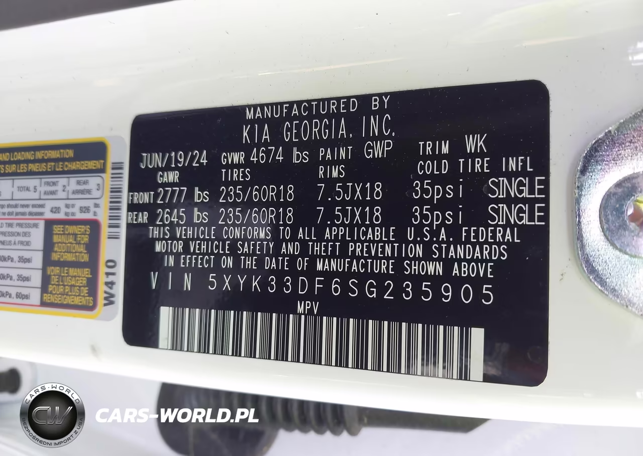 2025 Kia Sportage Ex VIN:5XYK33DF6SG235905 - 9