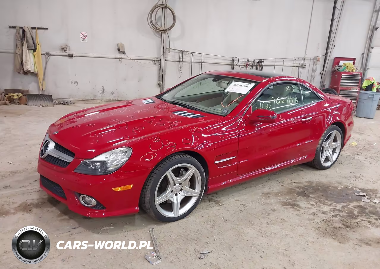 2009 Mercedes-Benz Sl 550 VIN:WDBSK71F39F146139 - 2