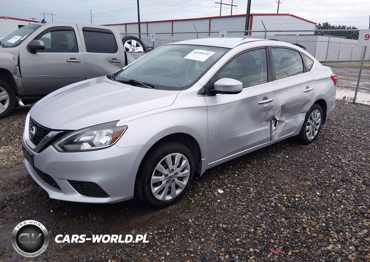 2016 Nissan Sentra Sv VIN:3N1AB7AP0GL669565 - 2