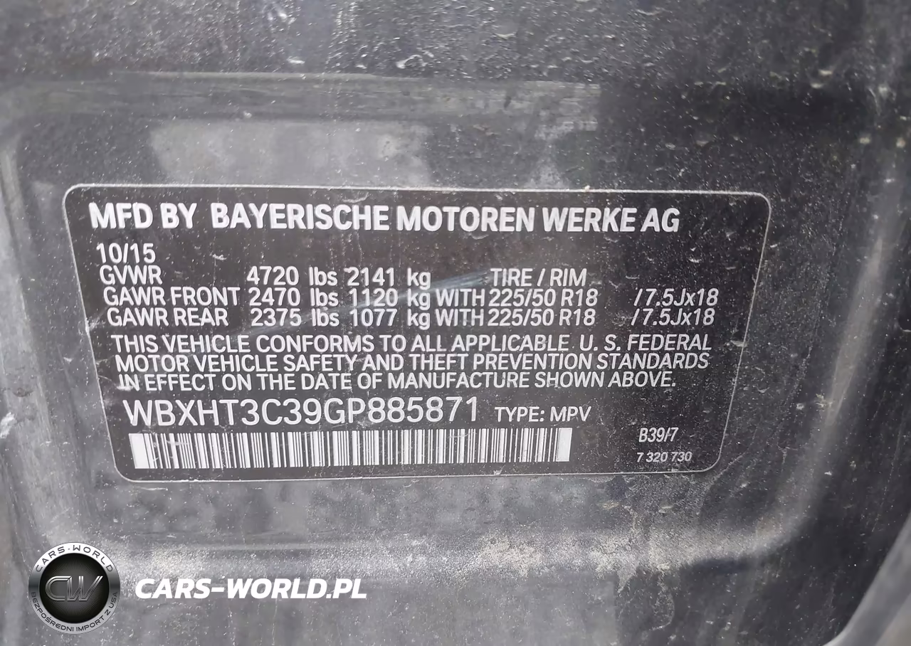 2016 BMW X1 xDrive28I VIN:WBXHT3C39GP885871 - 9