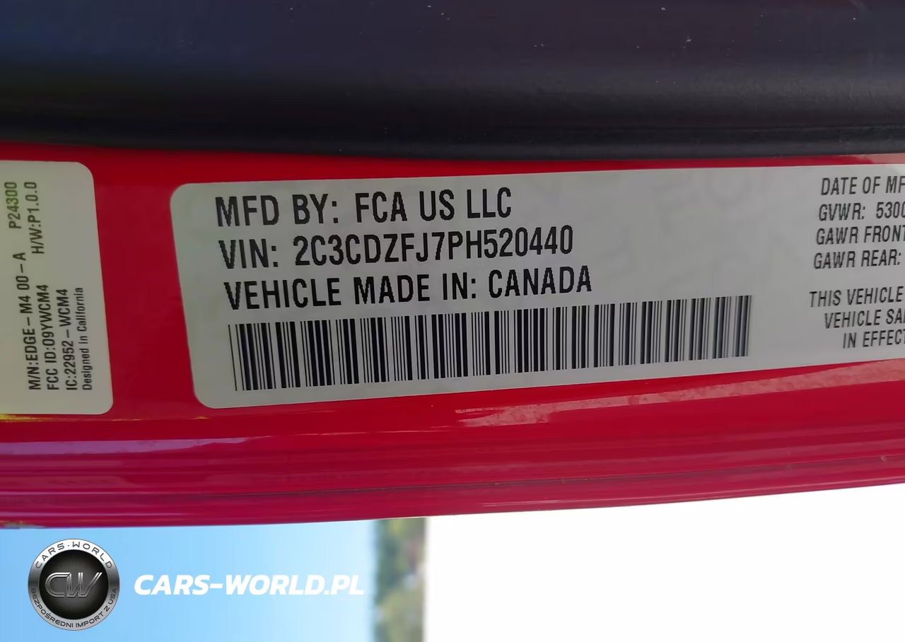 2023 Dodge Challenger R-T Scat Pack VIN:2C3CDZFJ7PH520440 - 9