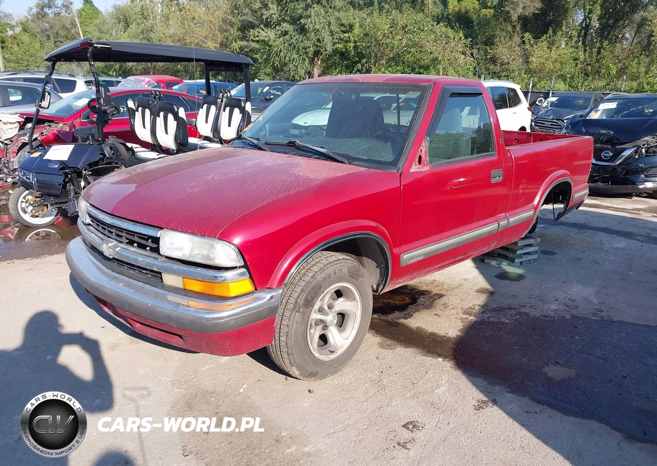 1998 Chevrolet S-10 Ls Fleetside VIN:1GCCS14XXWK158699 - 2