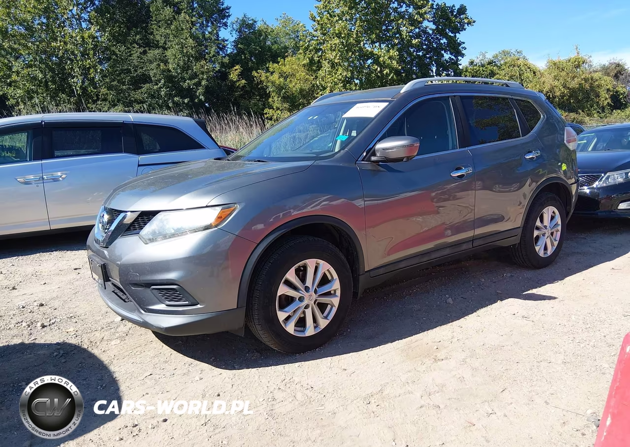 2016 Nissan Rogue Sv VIN:5N1AT2MV7GC917731 - 2