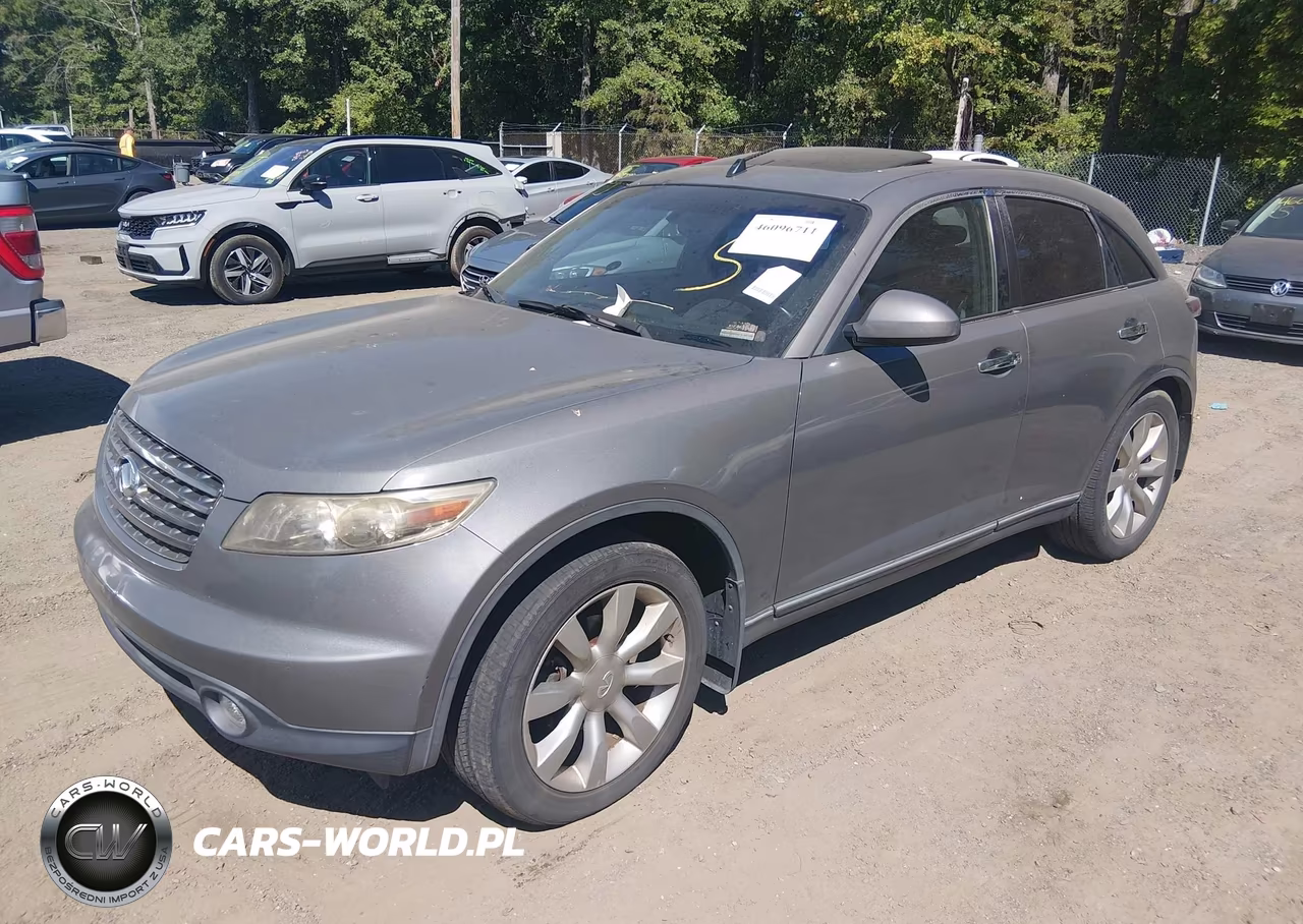 2005 Infiniti Fx35 VIN:JNRAS08W65X209359 - 2