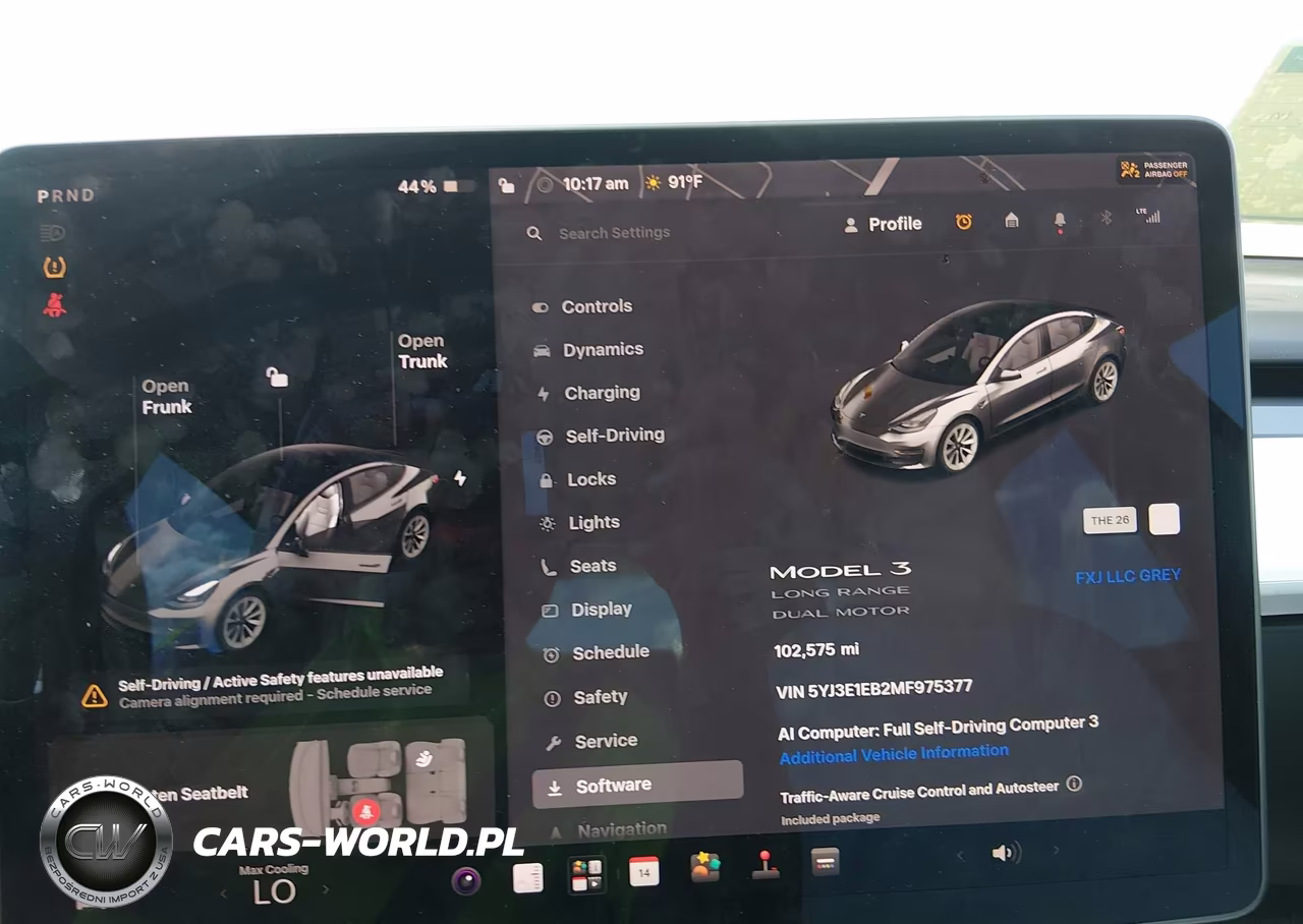 2021 Tesla Model 3 Long Range Dual Motor All-Wheel Drive VIN:5YJ3E1EB2MF975377 - 18