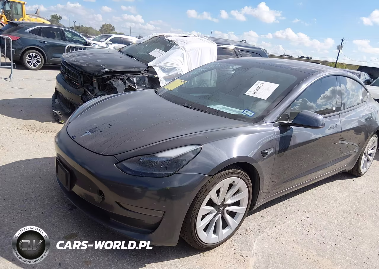 2021 Tesla Model 3 Long Range Dual Motor All-Wheel Drive VIN:5YJ3E1EB2MF975377 - 2