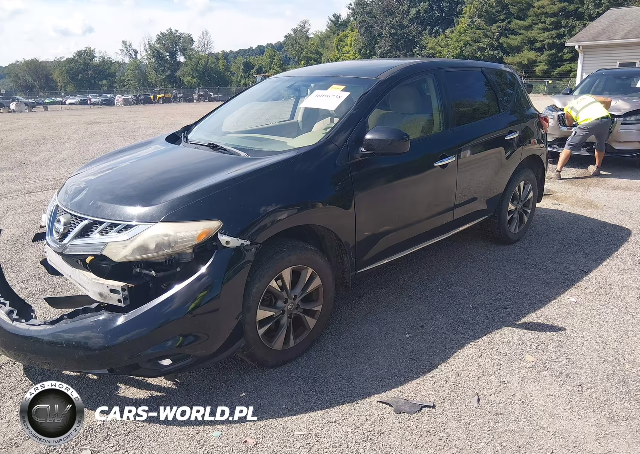 2013 Nissan Murano S VIN:JN8AZ1MW3DW303392 - 2