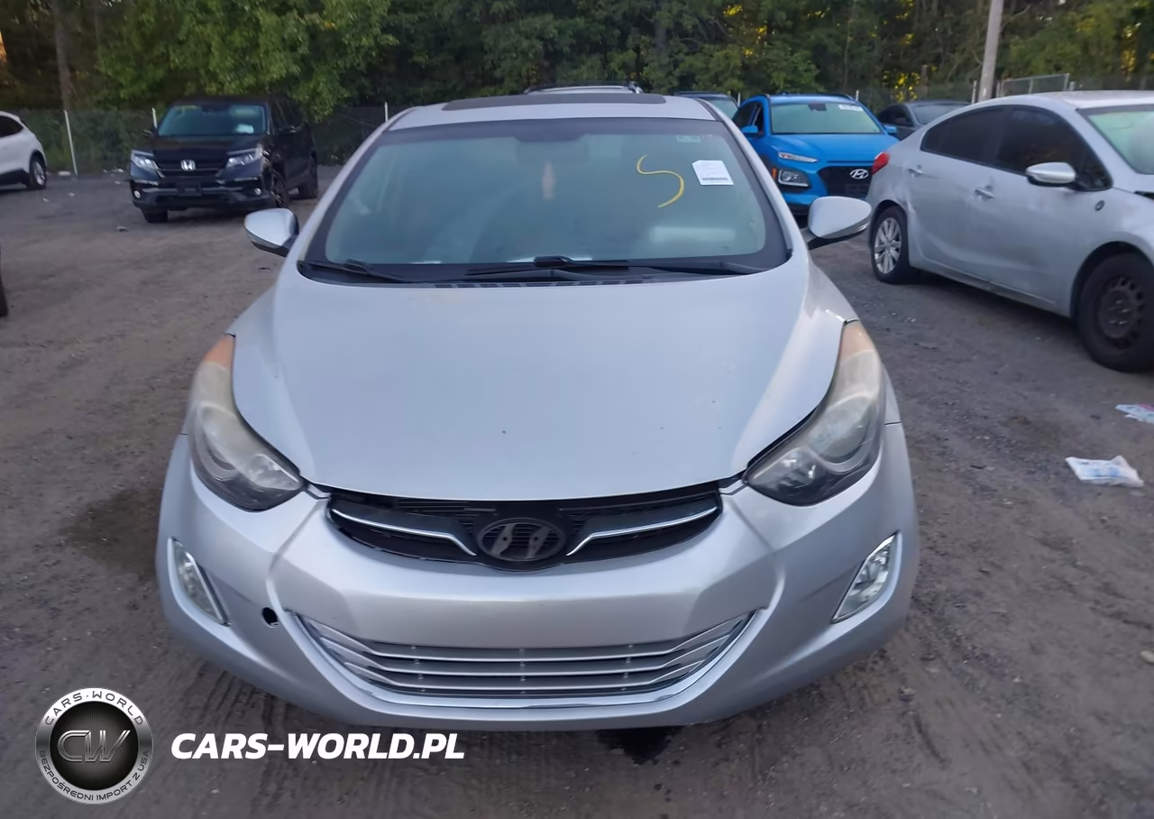 2012 Hyundai Elantra Limited (Ulsan Plant) VIN:KMHDH4AEXCU234327 - 10