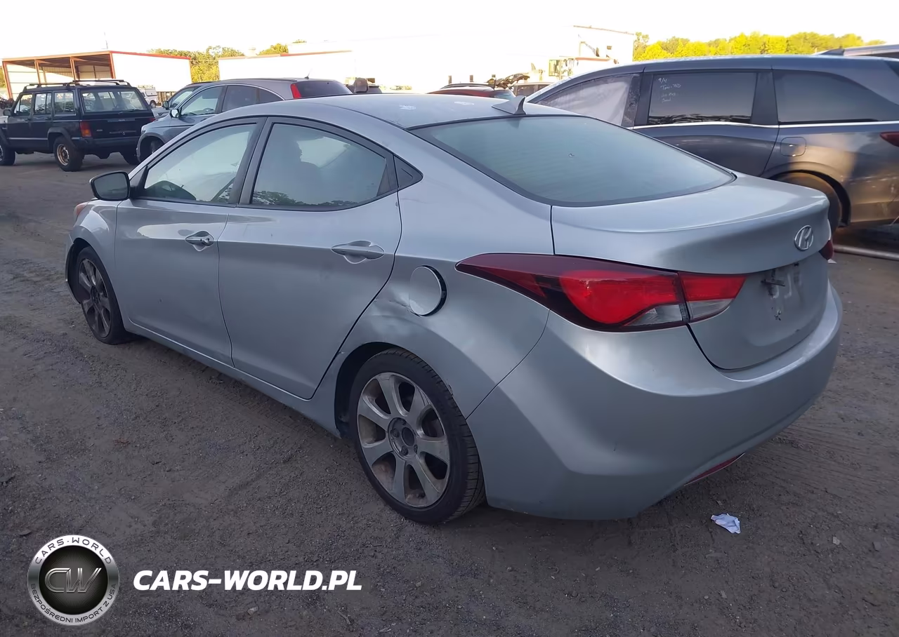 2012 Hyundai Elantra Limited (Ulsan Plant) VIN:KMHDH4AEXCU234327 - 3