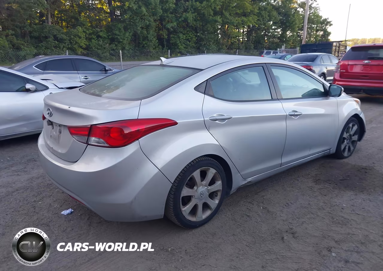 2012 Hyundai Elantra Limited (Ulsan Plant) VIN:KMHDH4AEXCU234327 - 4