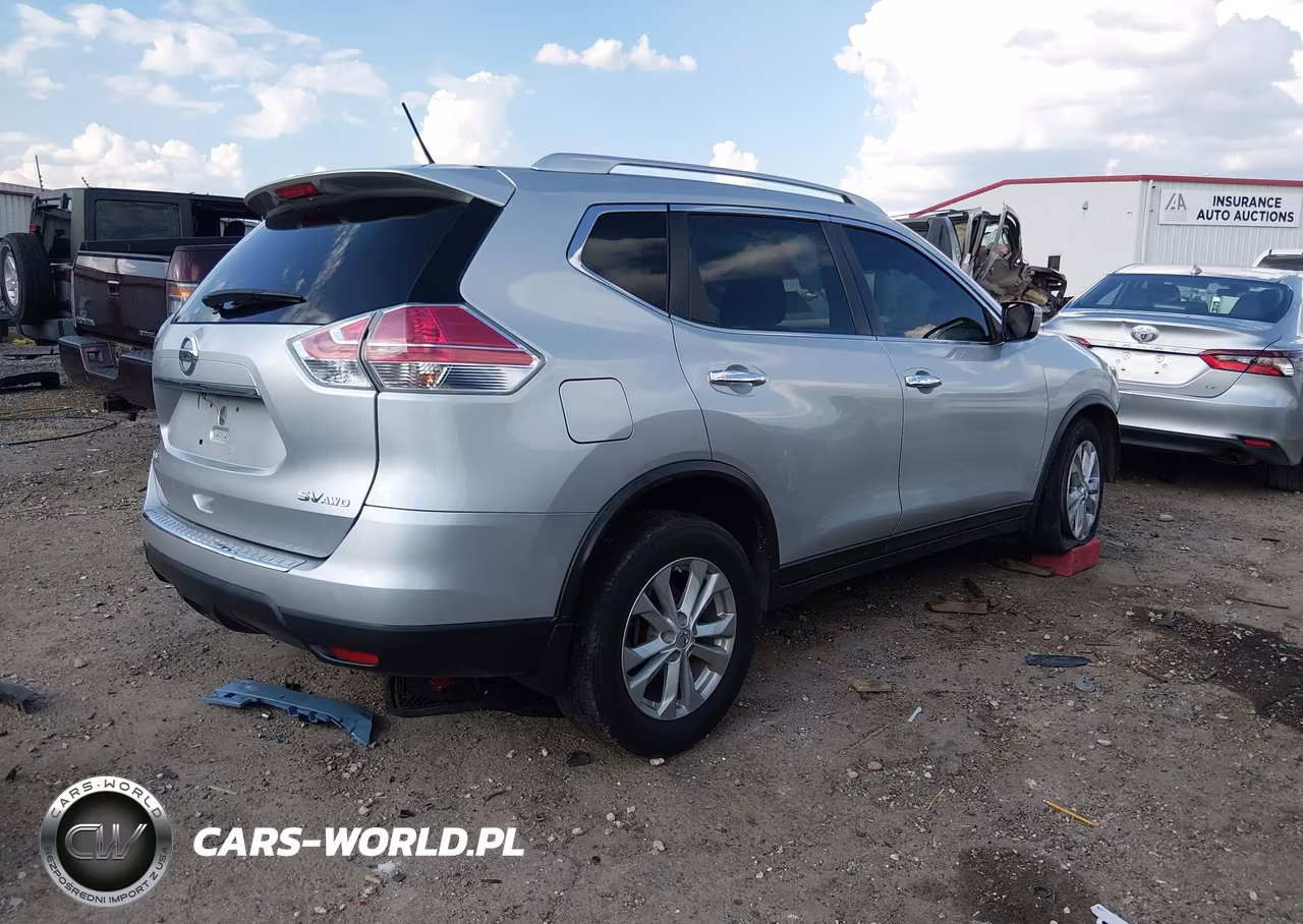2015 NISSAN ROGUE SV VIN:KNMAT2MV9FP540198 - 4