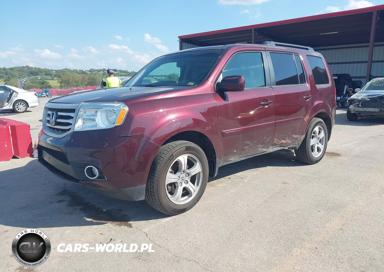 2013 Honda Pilot Ex-L VIN:5FNYF4H5XDB029182 - 2