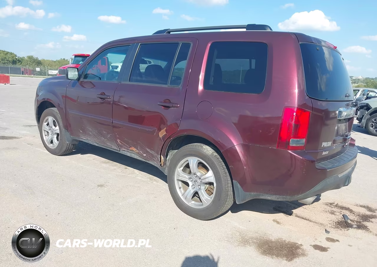 2013 Honda Pilot Ex-L VIN:5FNYF4H5XDB029182 - 3