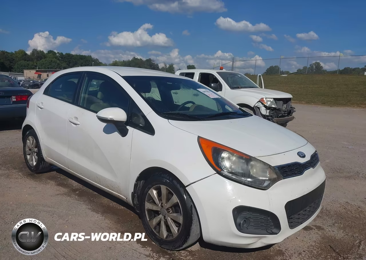 2013 Kia Rio Ex VIN:KNADN5A36D6198656 - 1