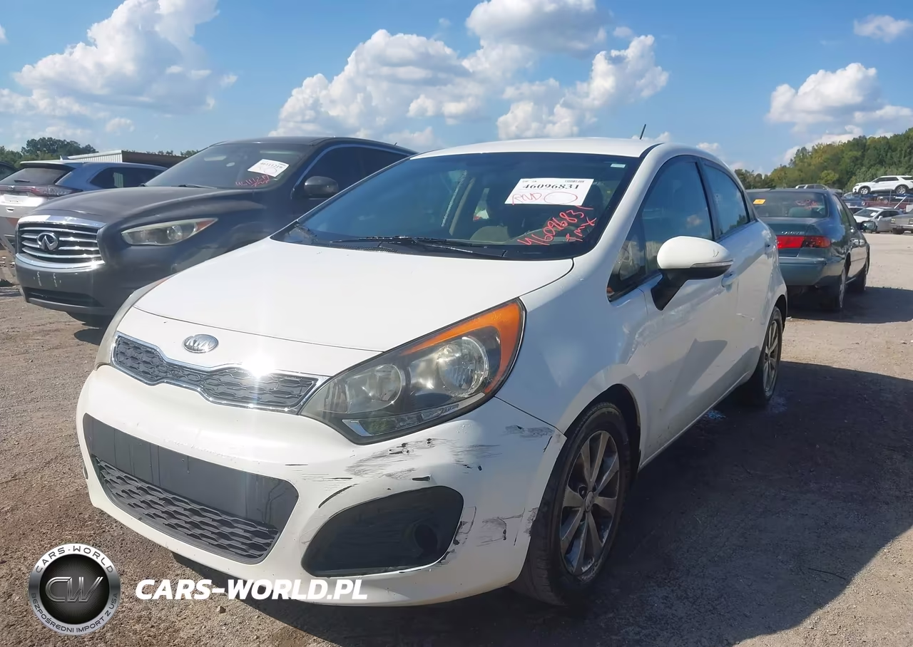 2013 Kia Rio Ex VIN:KNADN5A36D6198656 - 2