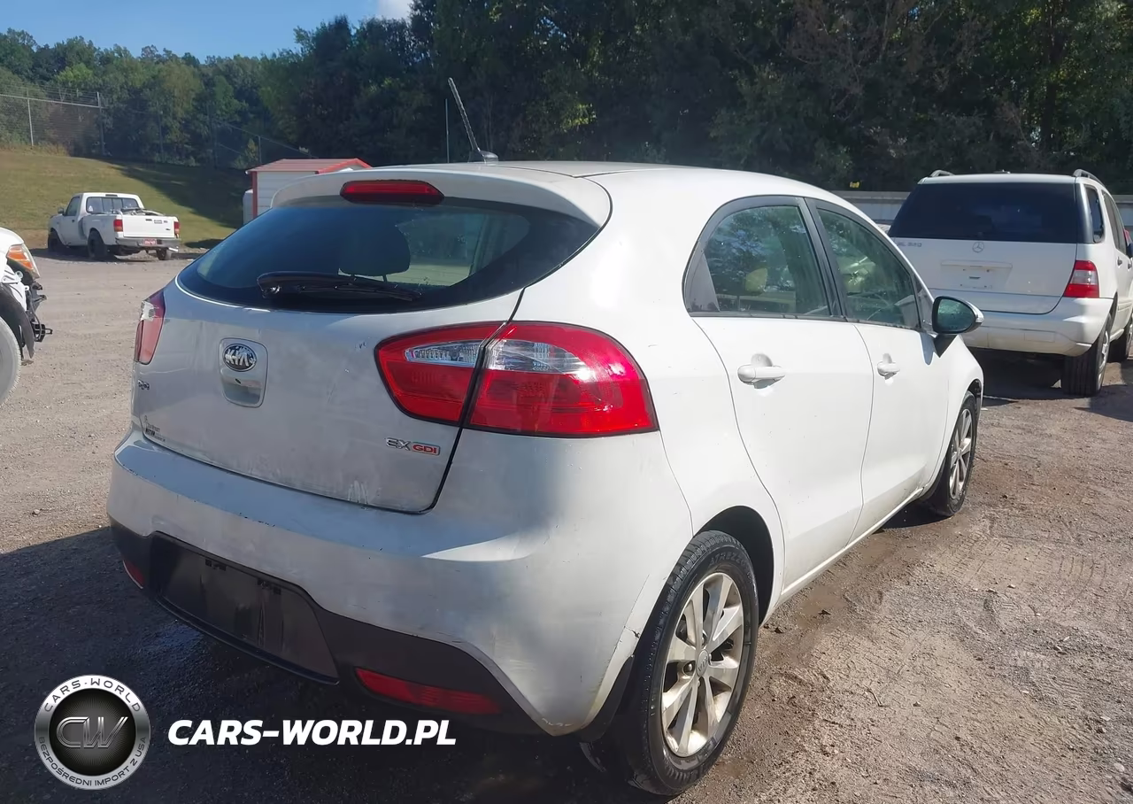 2013 Kia Rio Ex VIN:KNADN5A36D6198656 - 4