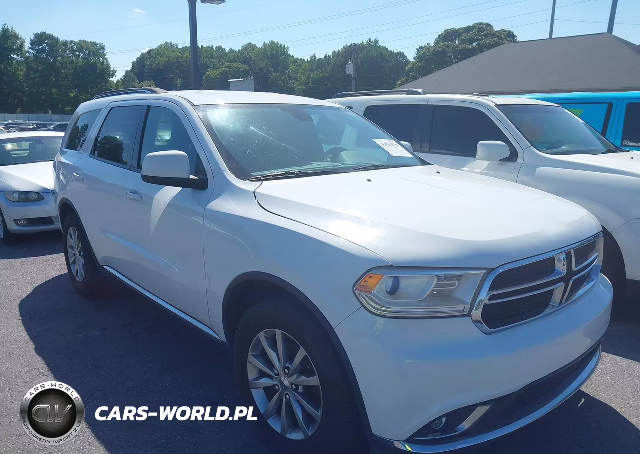 2017 Dodge Durango Sxt Rwd
