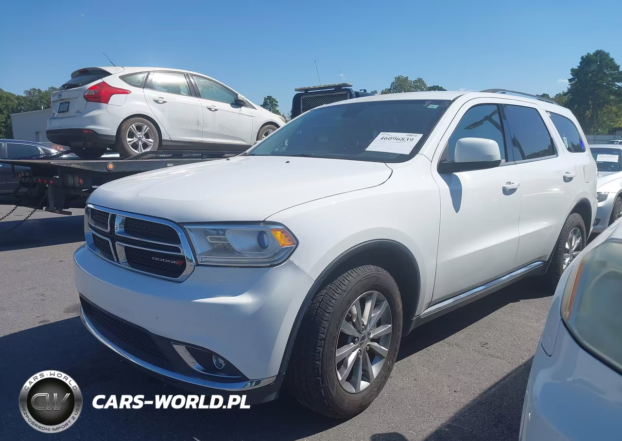 2017 Dodge Durango Sxt Rwd VIN:1C4RDHAG4HC629289 - 2