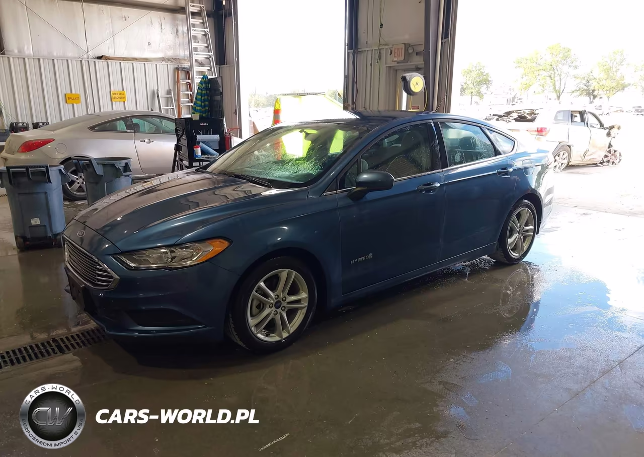 2018 Ford Fusion Hybrid S VIN:3FA6P0UU3JR254439 - 2