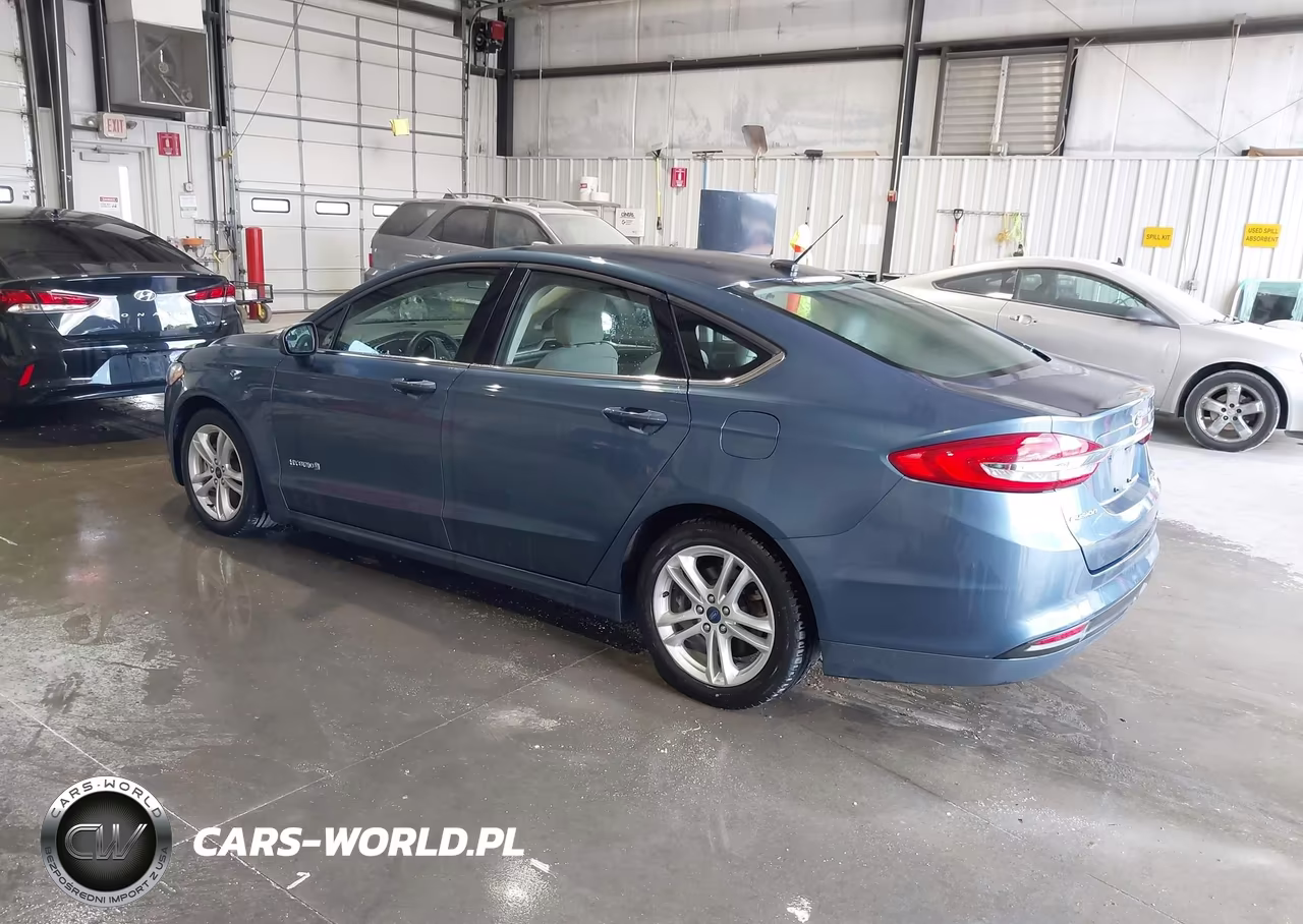 2018 Ford Fusion Hybrid S VIN:3FA6P0UU3JR254439 - 3