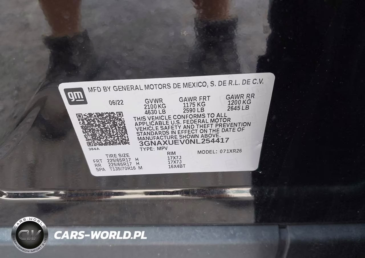 2022 Chevrolet Equinox Awd Lt VIN:3GNAXUEV0NL254417 - 9