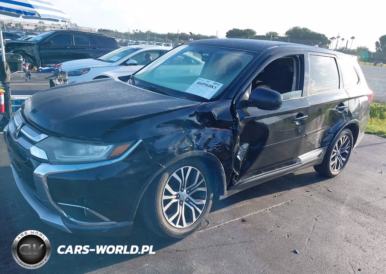 2017 Mitsubishi Outlander Es VIN:JA4AD2A31HZ016660 - 2