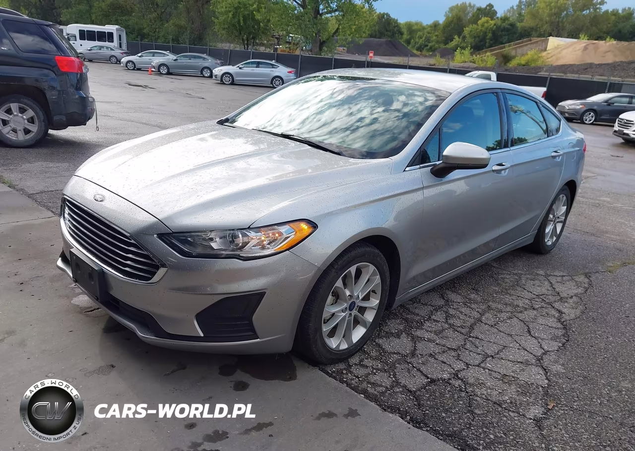 2020 Ford Fusion Hybrid Se VIN:3FA6P0LU5LR224718 - 2