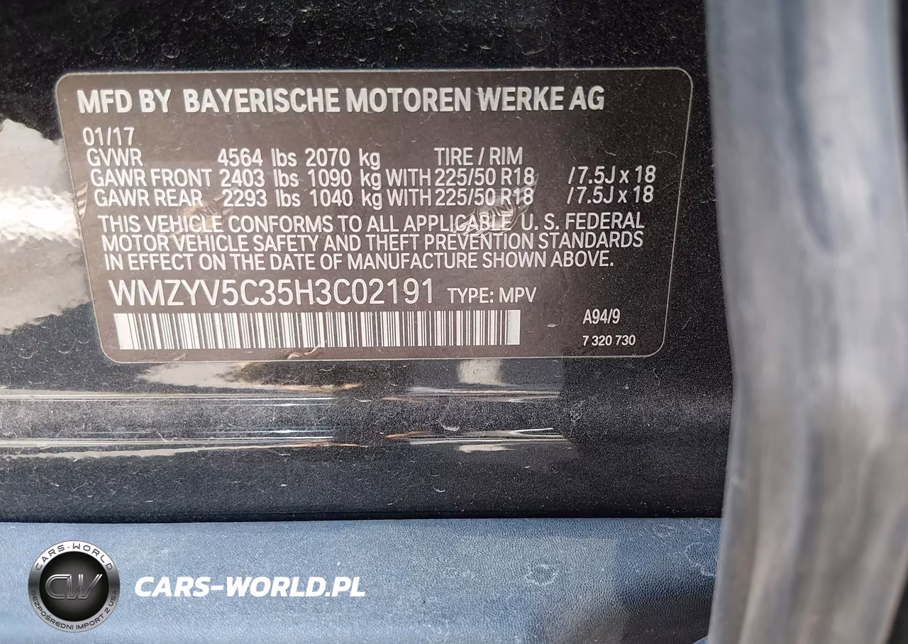 2017 Mini Countryman Cooper VIN:WMZYV5C35H3C02191 - 9