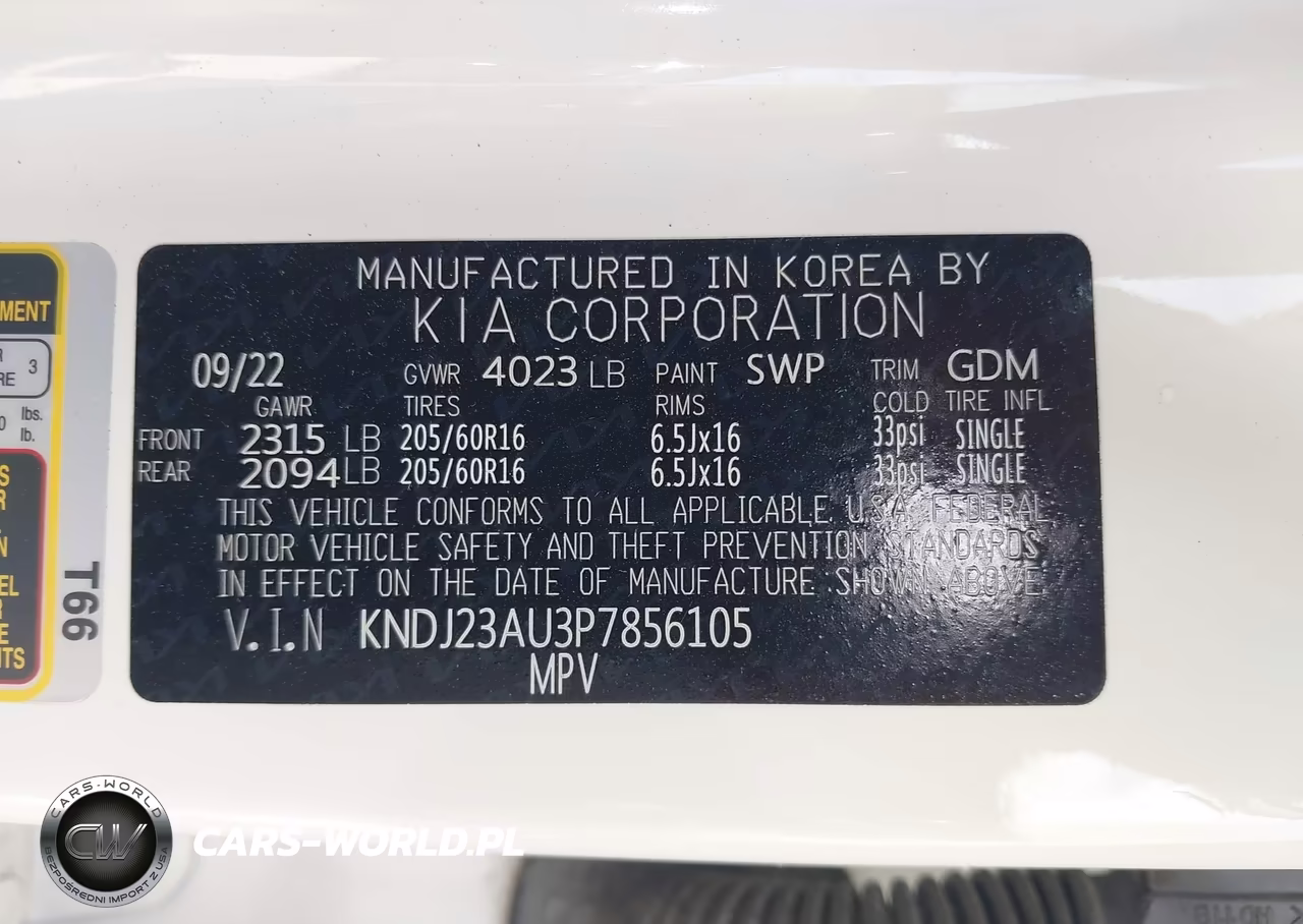 2023 Kia Soul Lx VIN:KNDJ23AU3P7856105 - 9