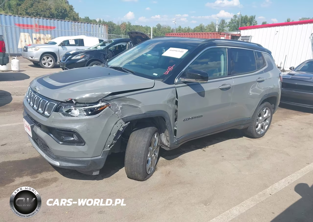 2022 Jeep Compass Limited 4X4 VIN:3C4NJDCBXNT126108 - 2