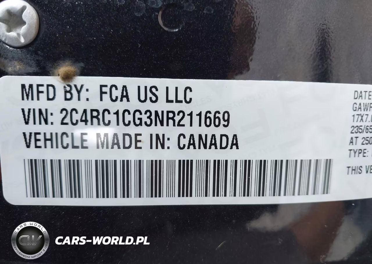 2022 Chrysler Voyager Lx VIN:2C4RC1CG3NR211669 - 9